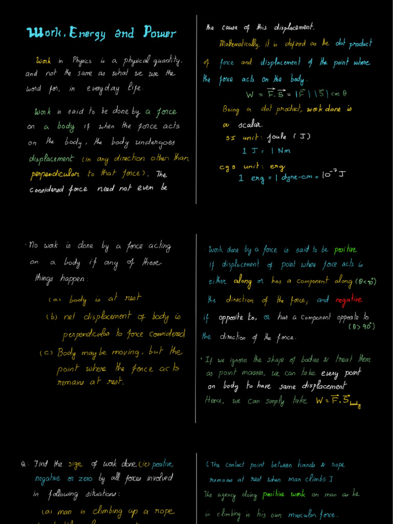 PRT Notes - Work | PDF