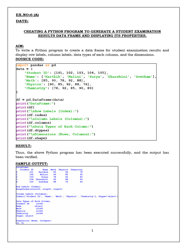 Class 11 Ai Ex 6a-6f and 7th Exercises | PDF