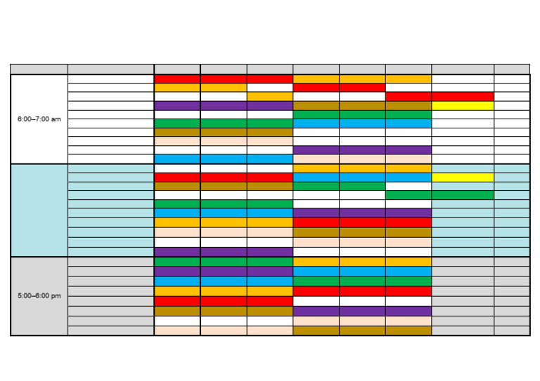 MA Time Table G6 - G12 (2026-2027) | PDF