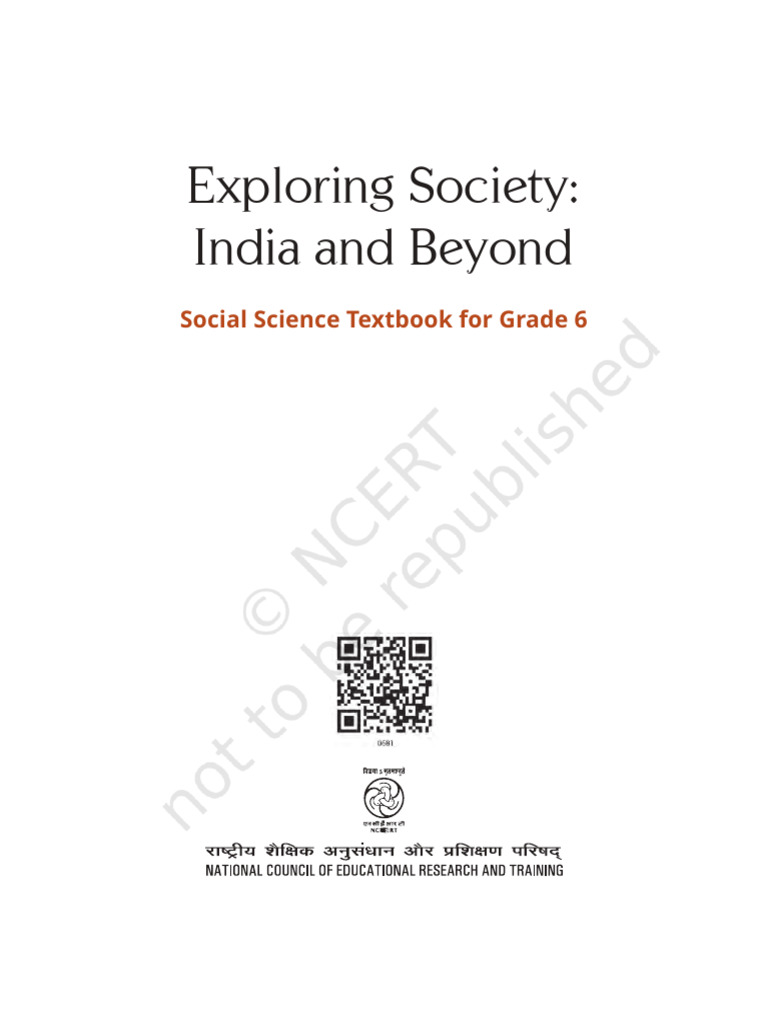 Exploring Society India and Beyond (Class 6 SST) | PDF | Pedagogy ...