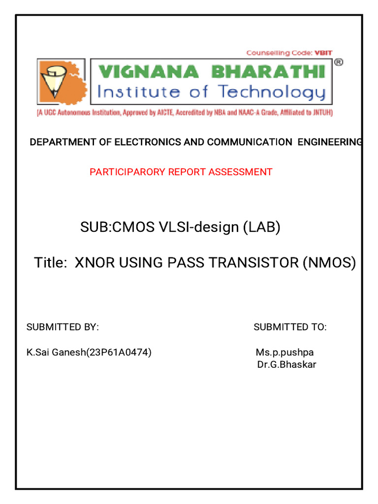 VLSI LAB PRA( 74 ) | PDF