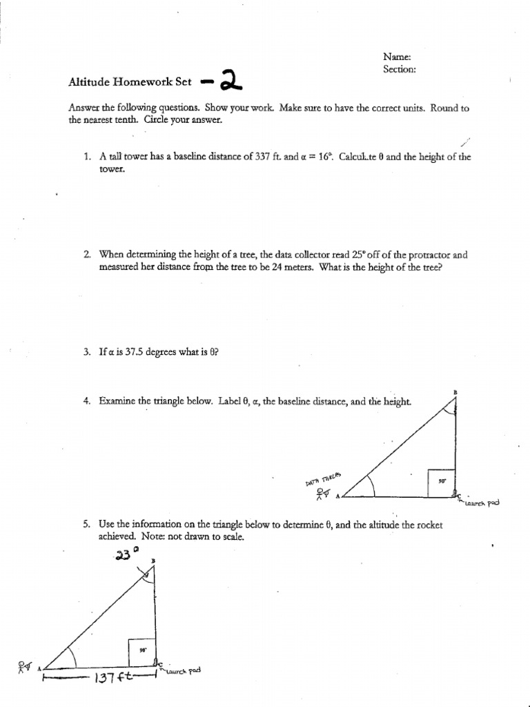 Altitude - 2 HW Set | PDF