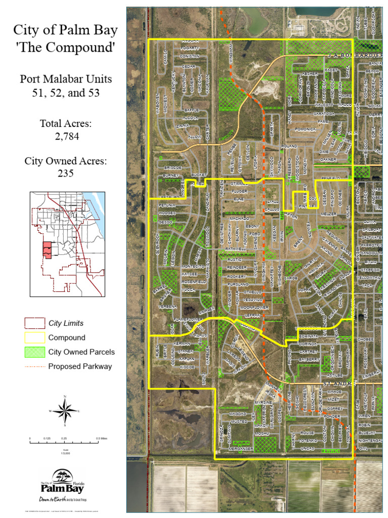 The Compound Map Large Map | PDF