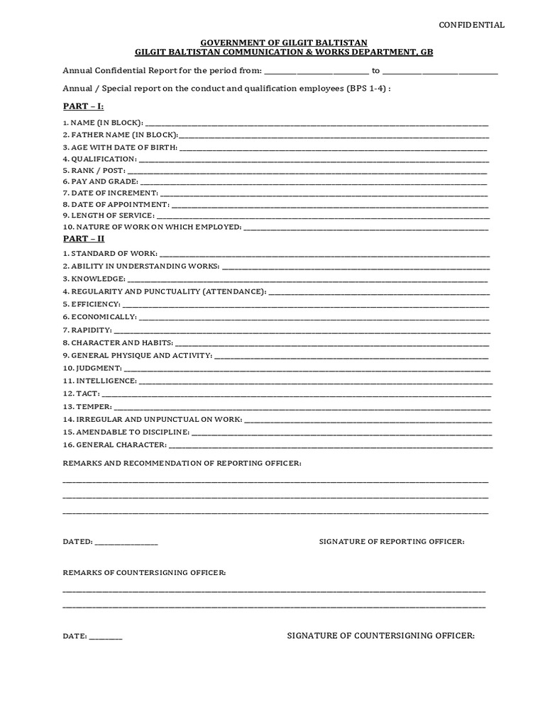 Acr Form C&W Bps 1 5 | PDF