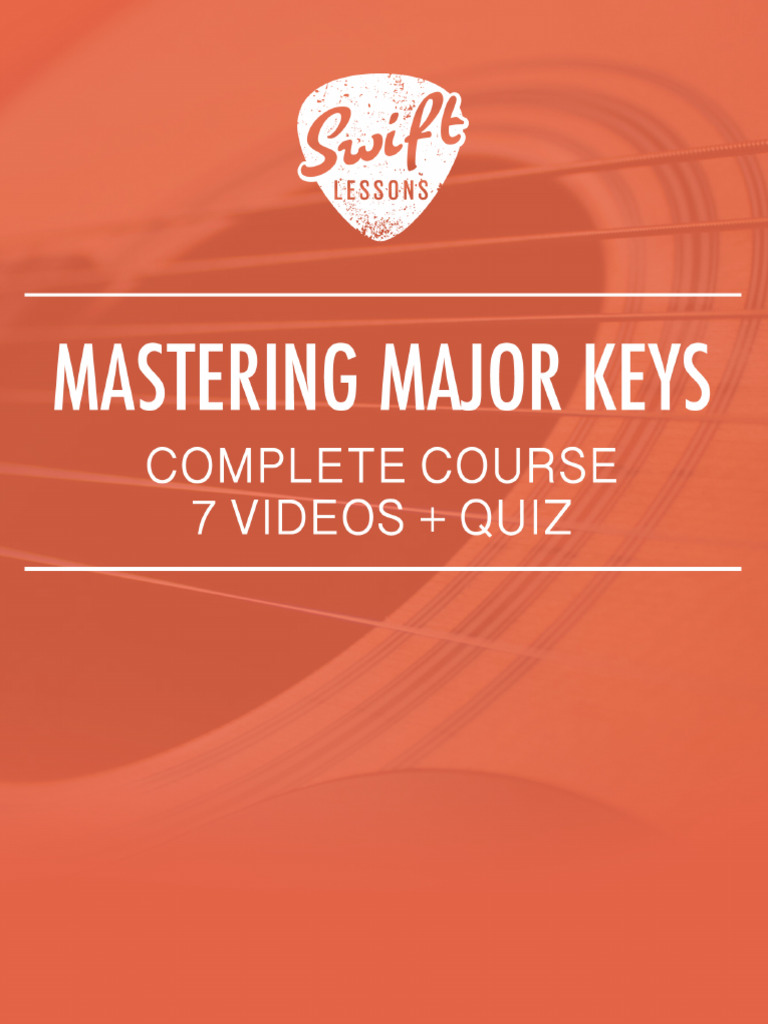 Notes & Chords in Natural Keys - Major | PDF