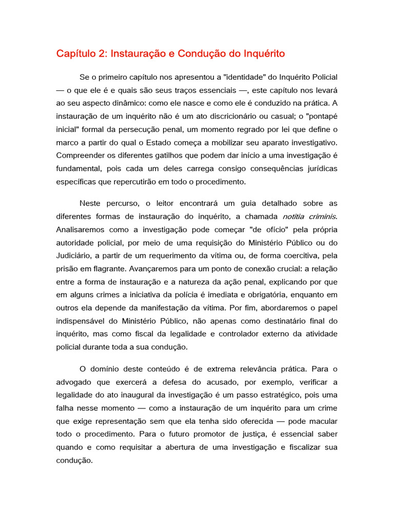 Inquerito | PDF