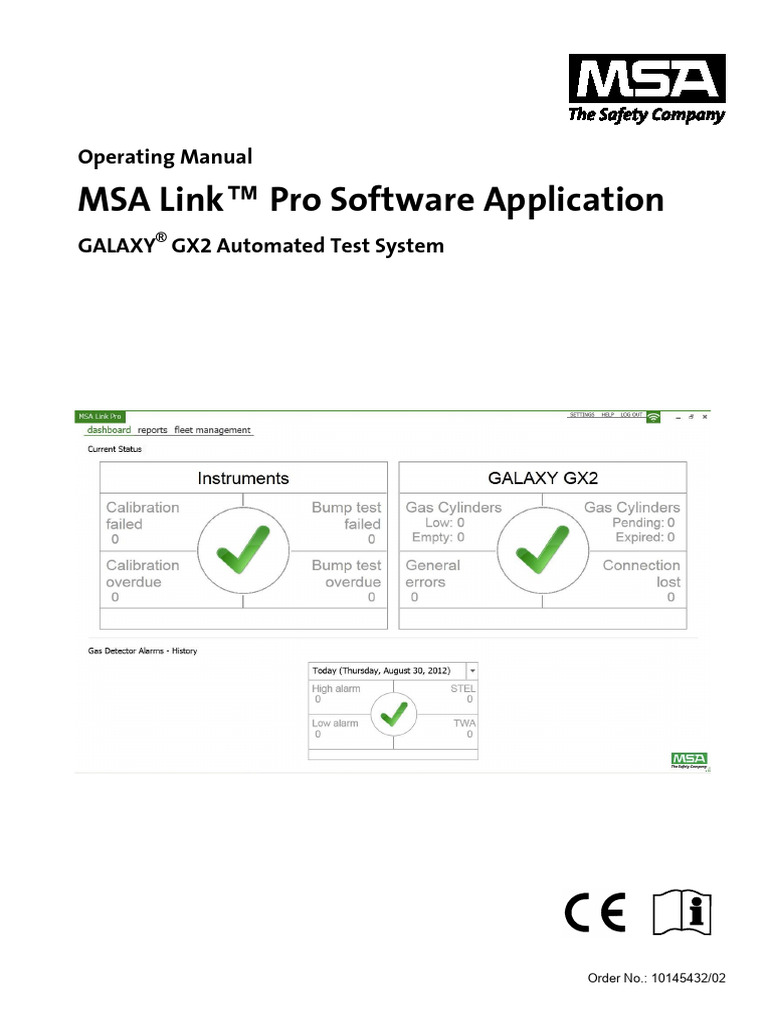 GX2 MSA Link Pro Operating Manual - en | PDF | Microsoft Sql Server ...