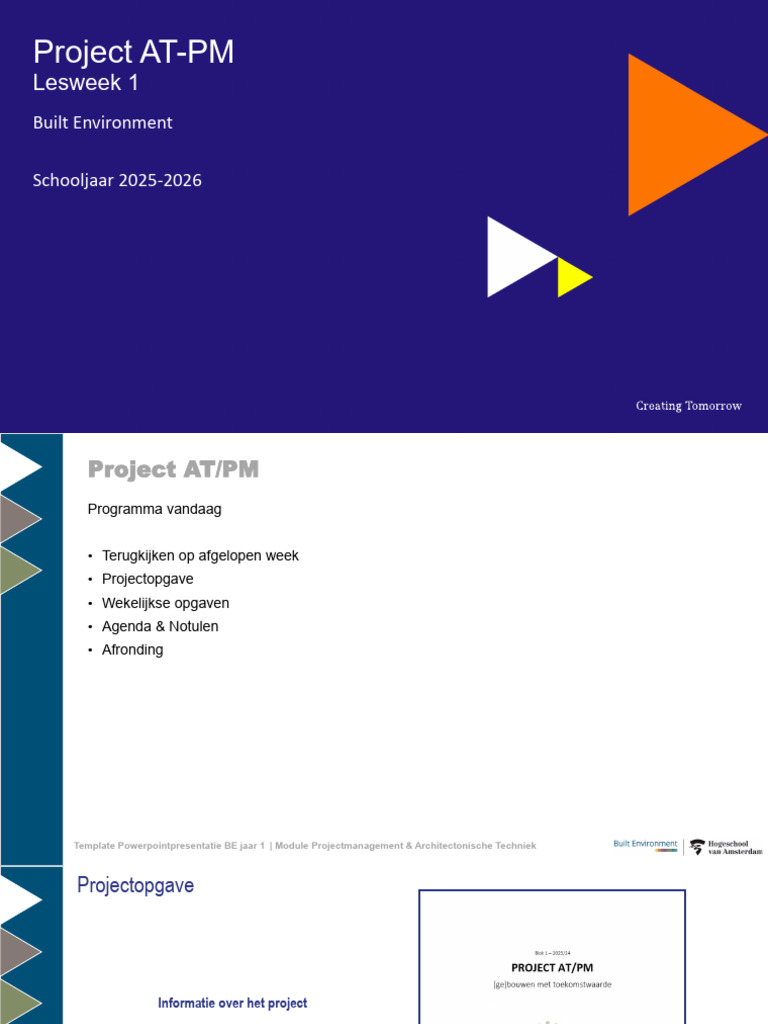 Project at-PM 2526 Week 1 | PDF