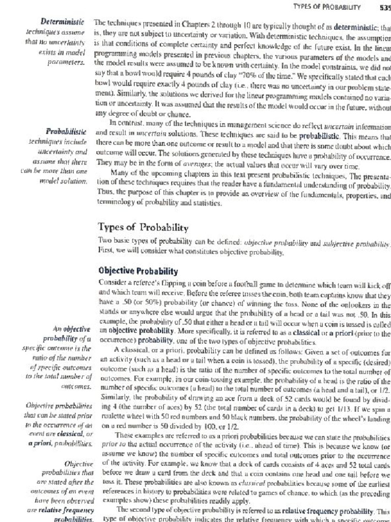 Applying Probability | PDF