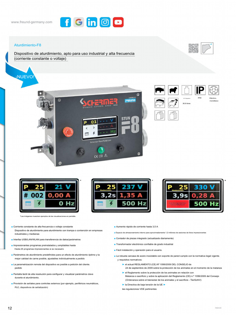 Caracteristicas Aturdidor Stun-F8 Es | PDF | Red mundial | Internet y web