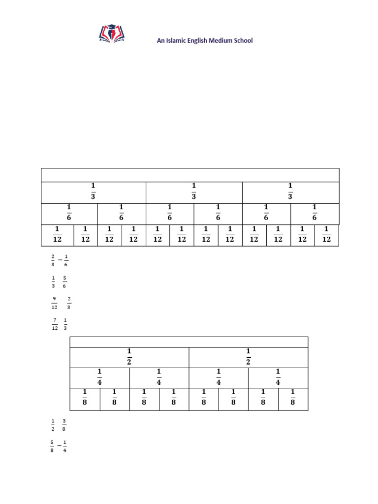 Revision Worksheet Math G-4 | PDF