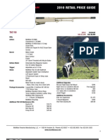 2010 Retail Price Guide: Package USD $9,999 Rifle Action