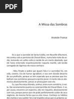 Anatole France - A Missa Das Sombras