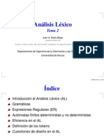 Análisis Léxico Tema 2