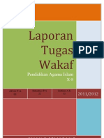 Laporan Tugas Wakaf