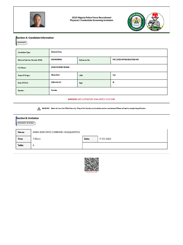 PSR Invitation | PDF
