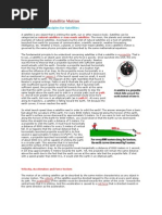 Circular Motion Principles For Satellites