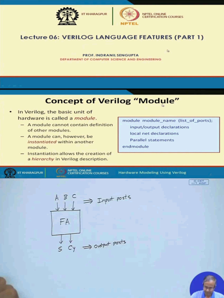 Lecture 6 & 7 & 8 Verilog Langauge Features | PDF