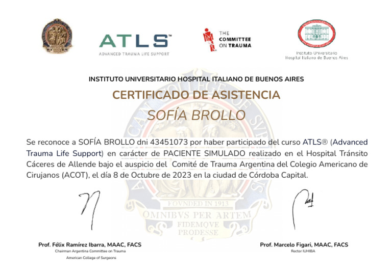 Asistencia BROLLO | PDF