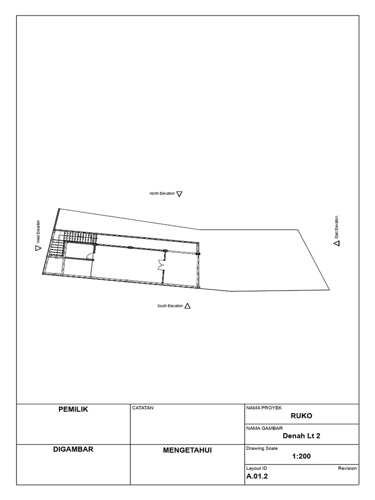 Rk. Denah Lt 2 1 | PDF
