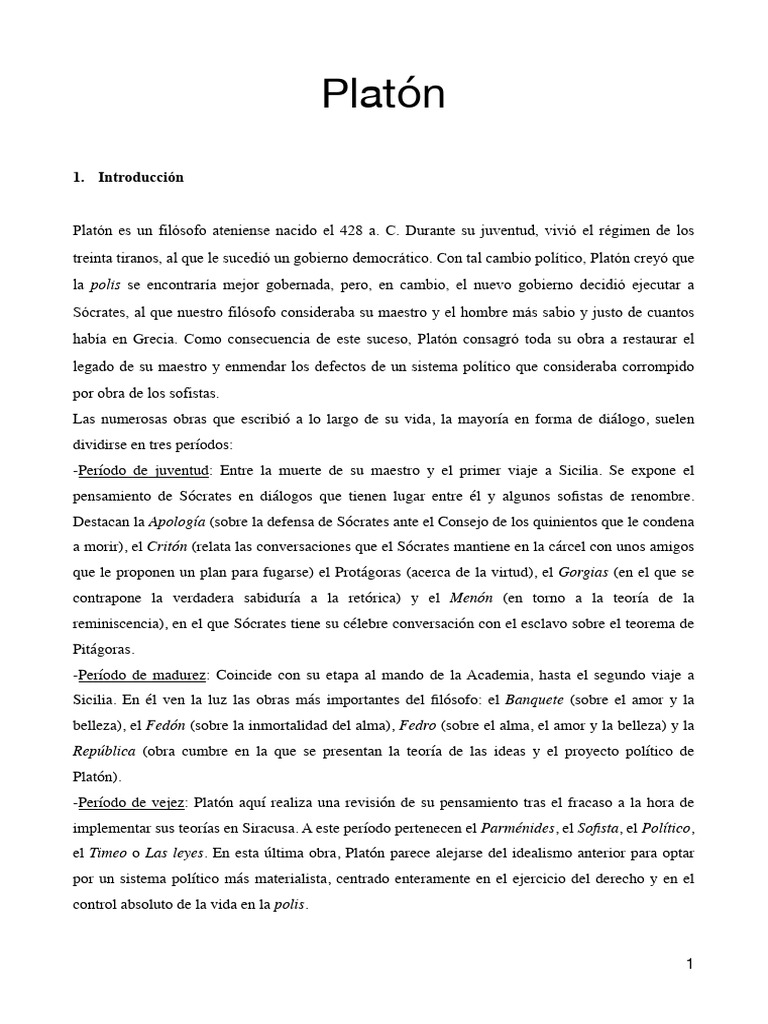 Platon | PDF