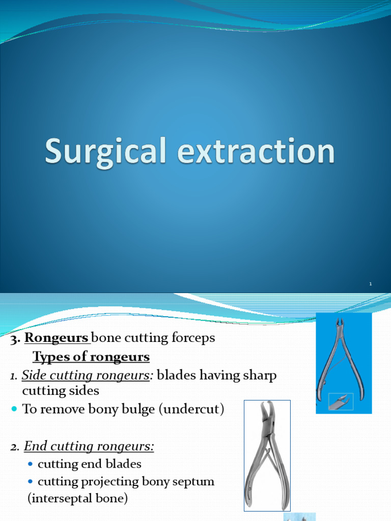 Surgical Extraction Part 2 | PDF | Surgical Suture | Dental Anatomy