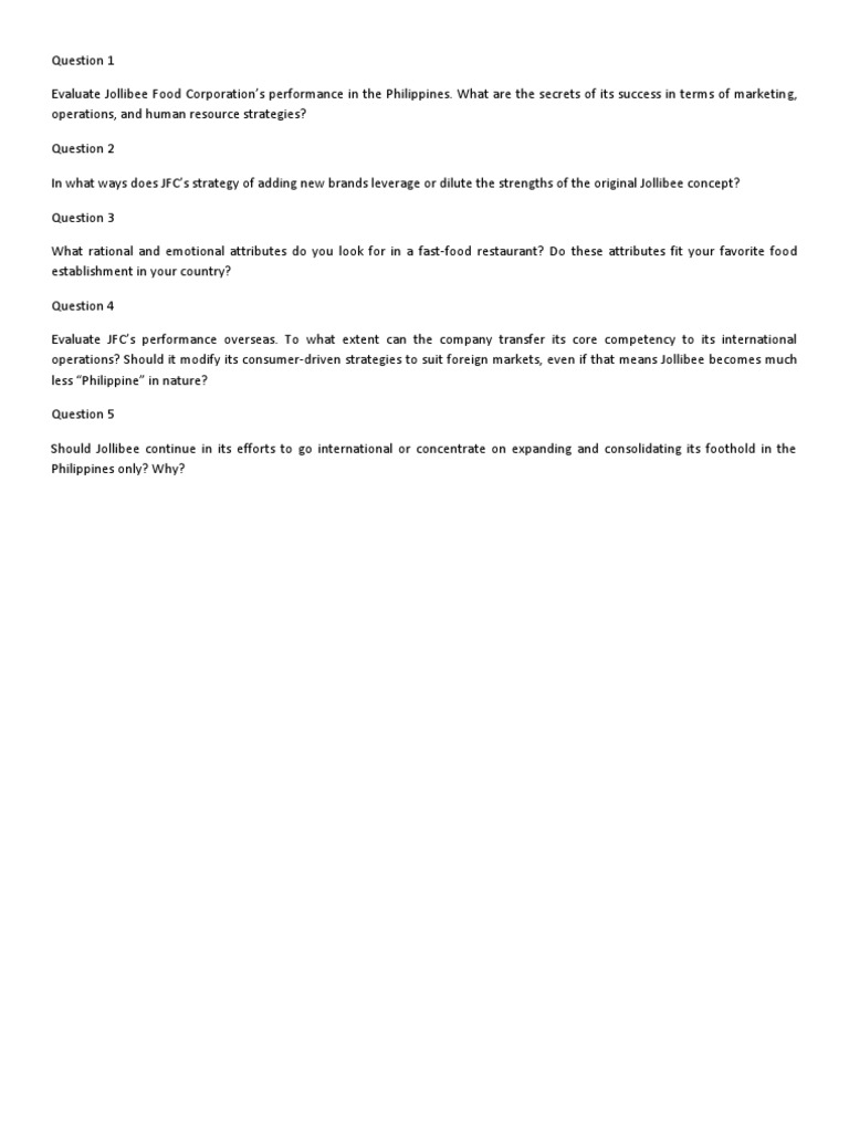 Jollibee pestle analysis 2021 picture