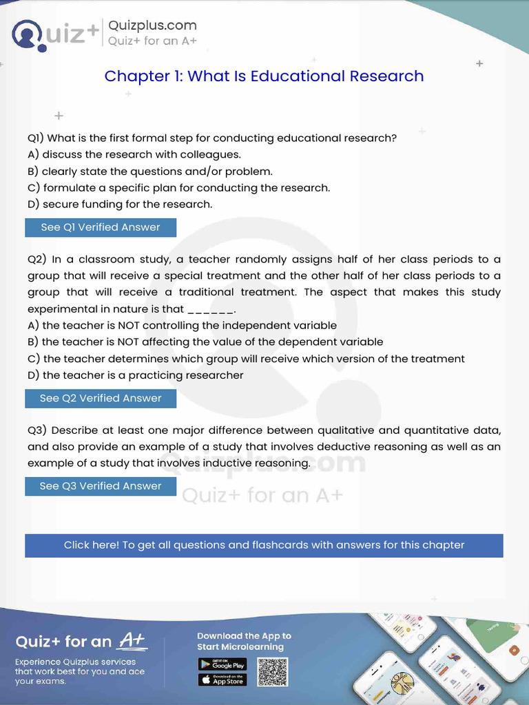 What Is The First Formal Step For Conducting Educational Research | PDF ...