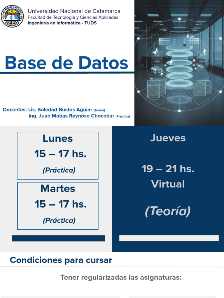2026 BD Unidad1 | PDF | Bases de datos | Modelo cliente-servidor