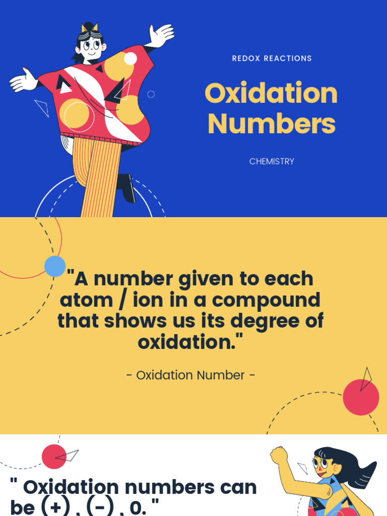 3rd Meeting - Oxidation Numbers & Its Rules | PDF