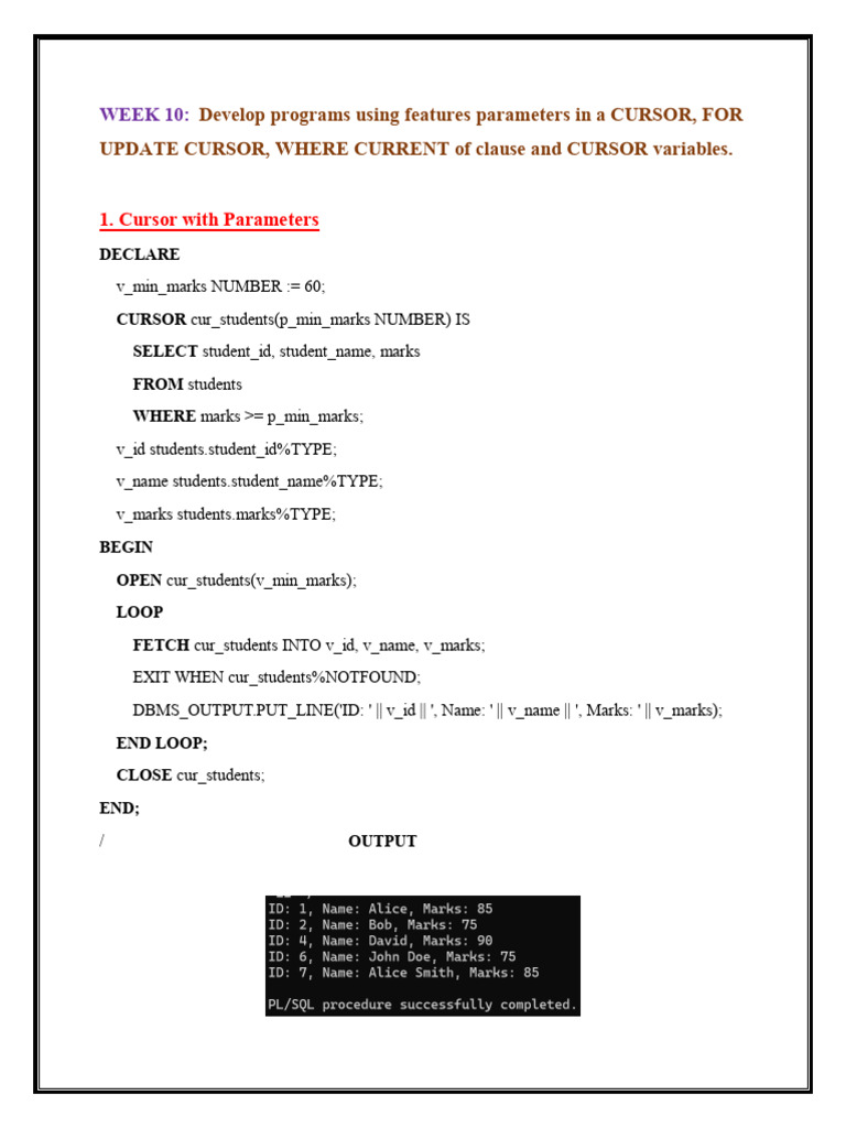 Week 10 | PDF | Parameter (Computer Programming) | Software Engineering