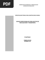 P.3.0710.01 Cruces Direccionales Para Ductos