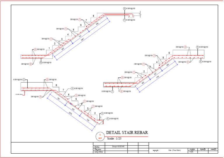 Detail Stair Rebar | PDF