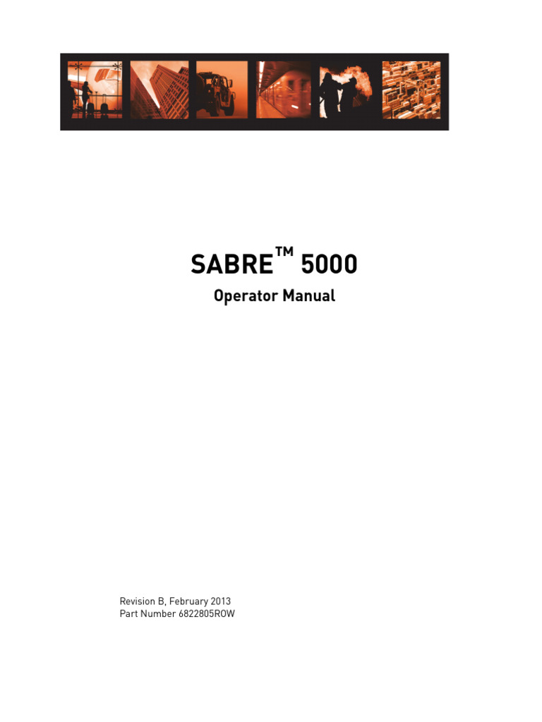 6822805ROW Sabre 5000-Tri Mode Rev B | PDF | Radiation Protection ...