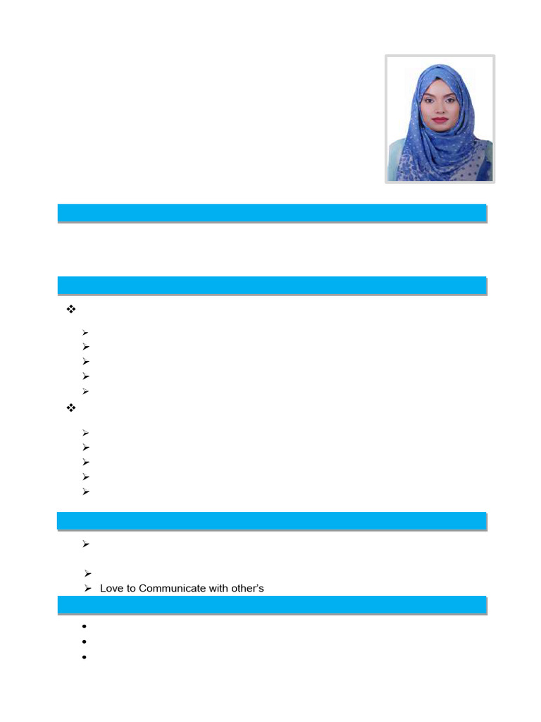 Resume of Samia Hasan Nishi-2 | PDF