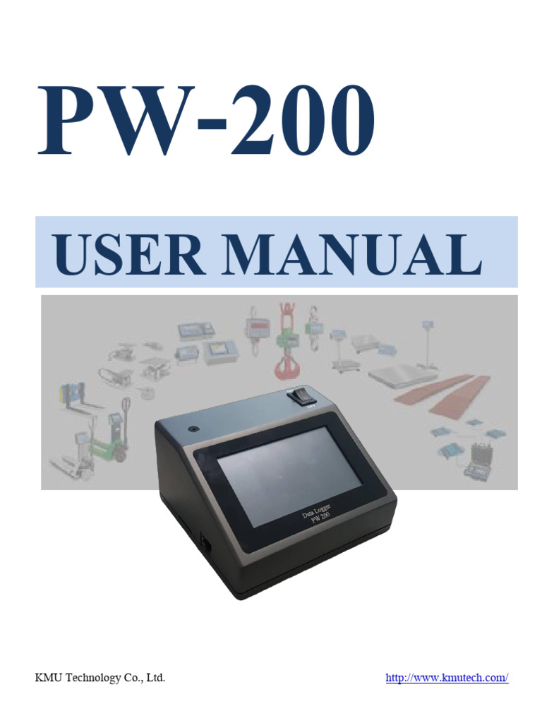 PW-200 User Manual | PDF