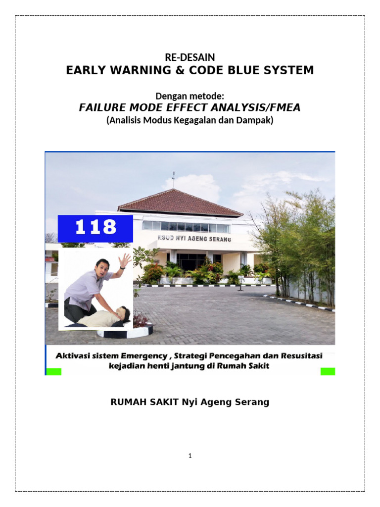 Fmea Ews & Code Blue | PDF