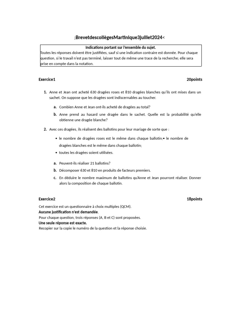 Math 2023 | PDF