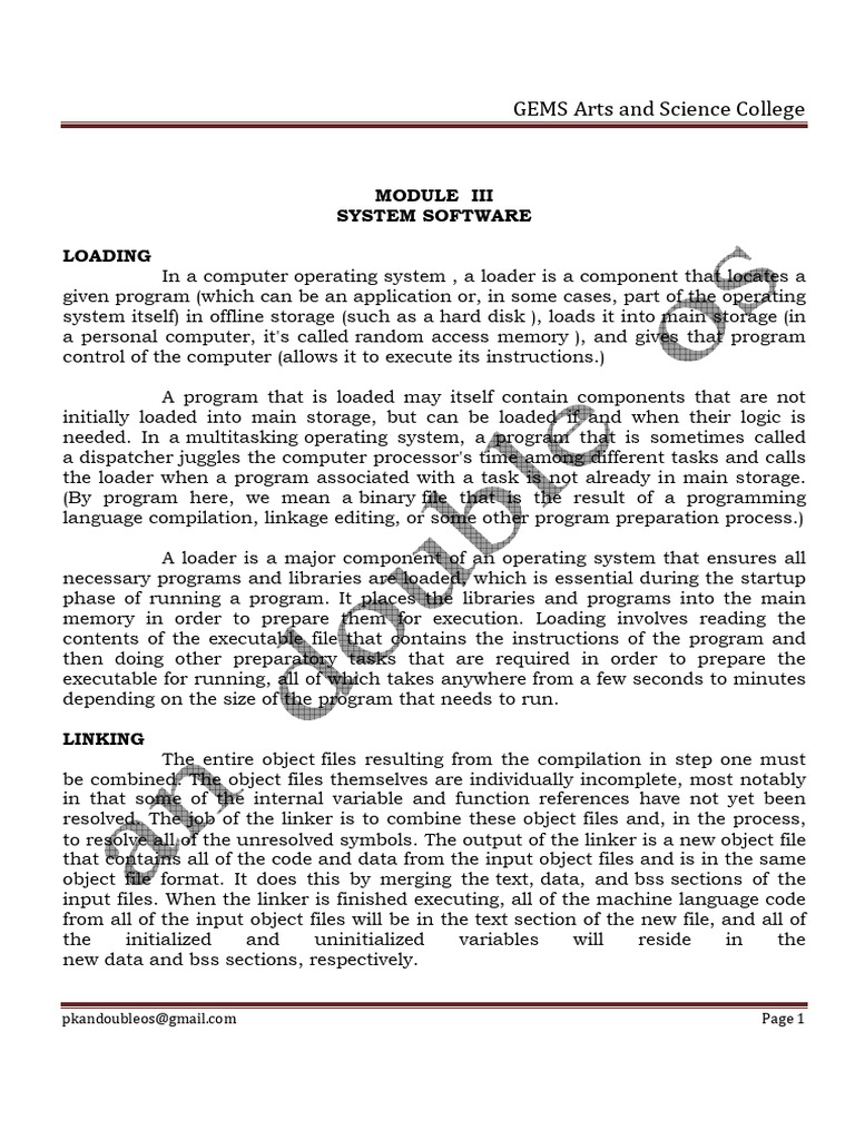 SS Module 3 | PDF | Library (Computing) | Programming