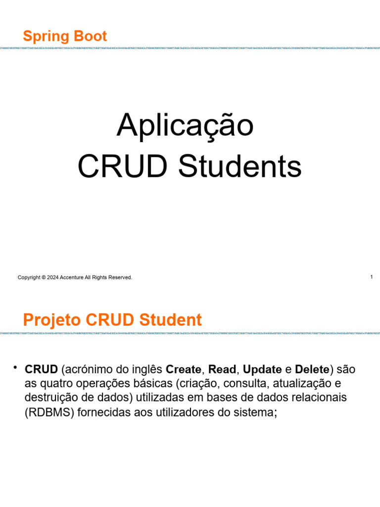 M5 Spring BOOT Student | PDF | Bancos de dados | Software de ...