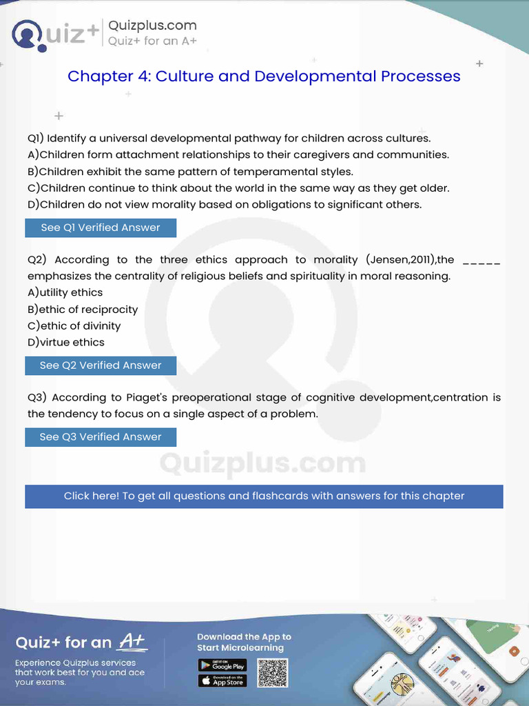 Identify A Universal Developmental Pathway For Children Across Cultures ...