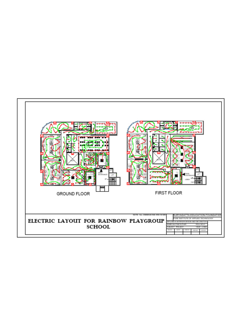 ELECTRICAL LAYOUT-Model | PDF