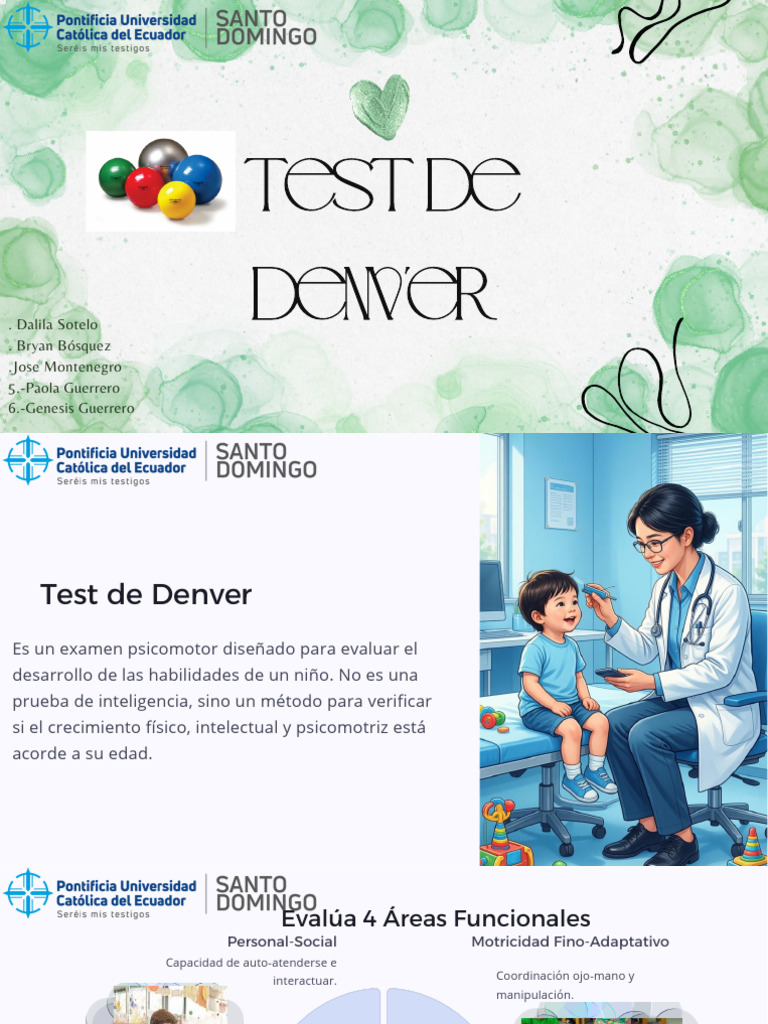 Fundamentos Del Test de Denver II - PDF 20260120 072131 0000 | PDF ...