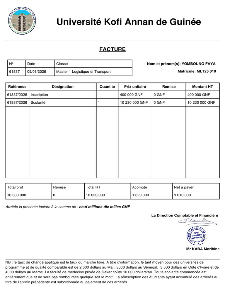 Facture PDF | PDF