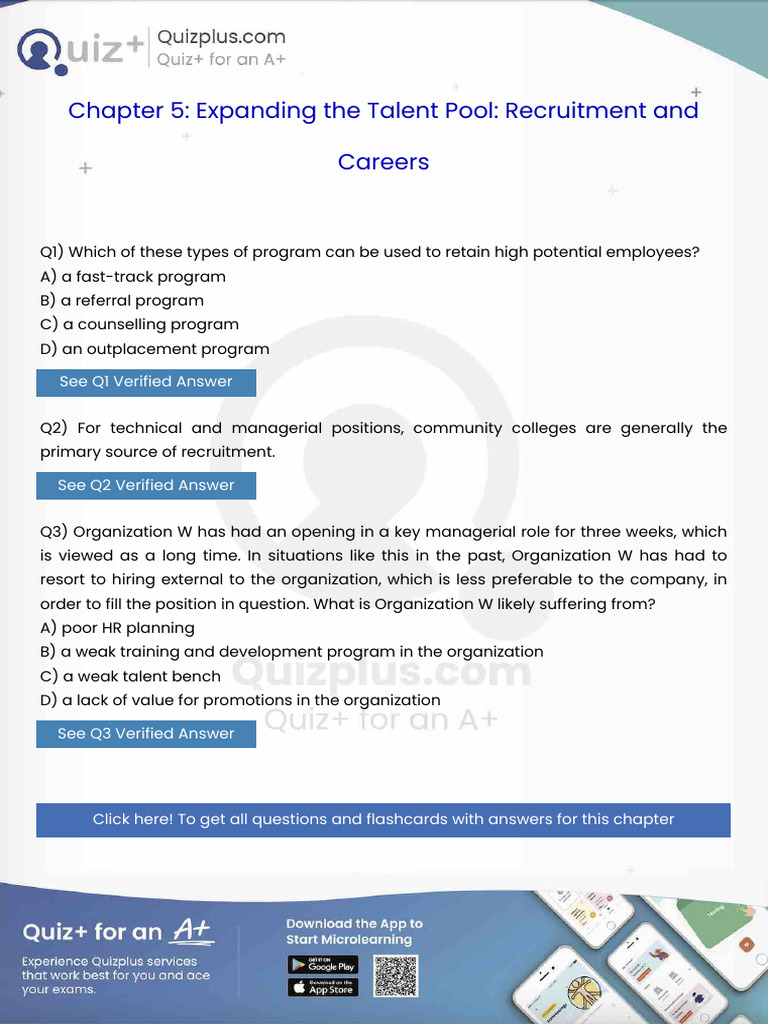 Which of These Types of Program Can Be Used To Retain High Potential ...