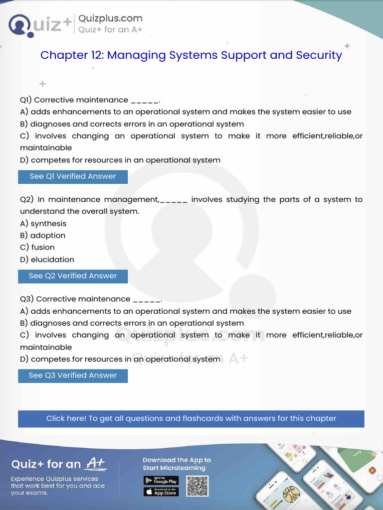 Corrective Maintenance | PDF | Systems Engineering | Computer Engineering
