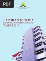Download LAPORAN KINERJA KEMENTERIAN PERUMAHAN RAKYAT TAHUN 2010 by Oswar Mungkasa SN101989864 doc pdf