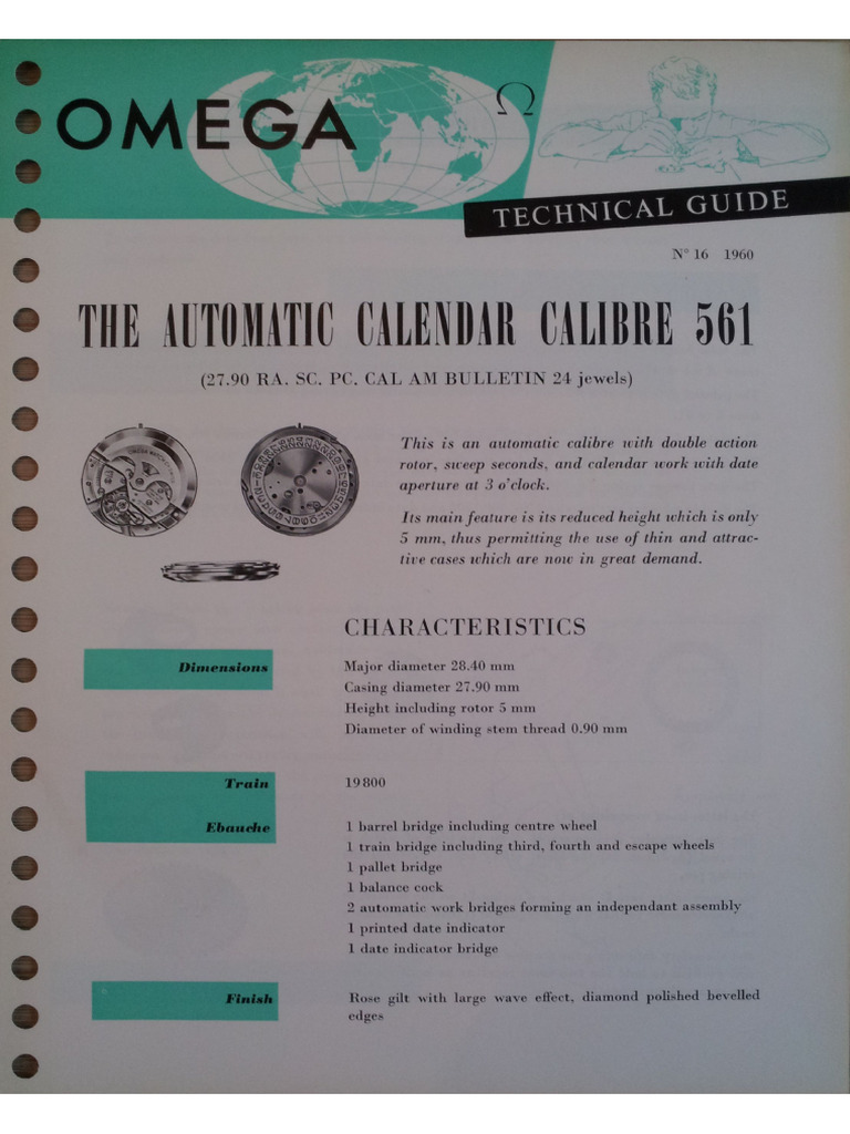 Omega 561 Manual | PDF