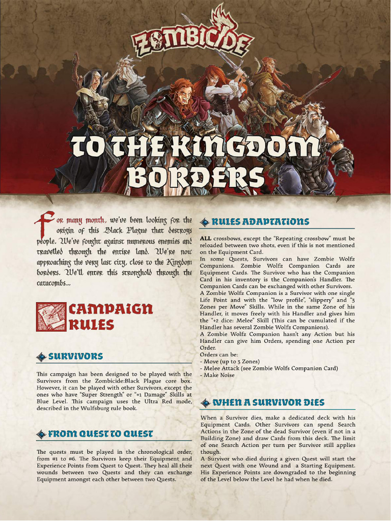 Campaign - To The Kindom Borders | PDF