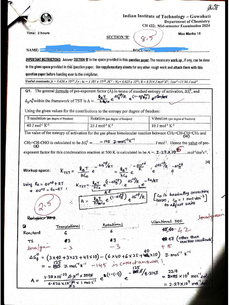 Midsem AnsSheet AP | PDF